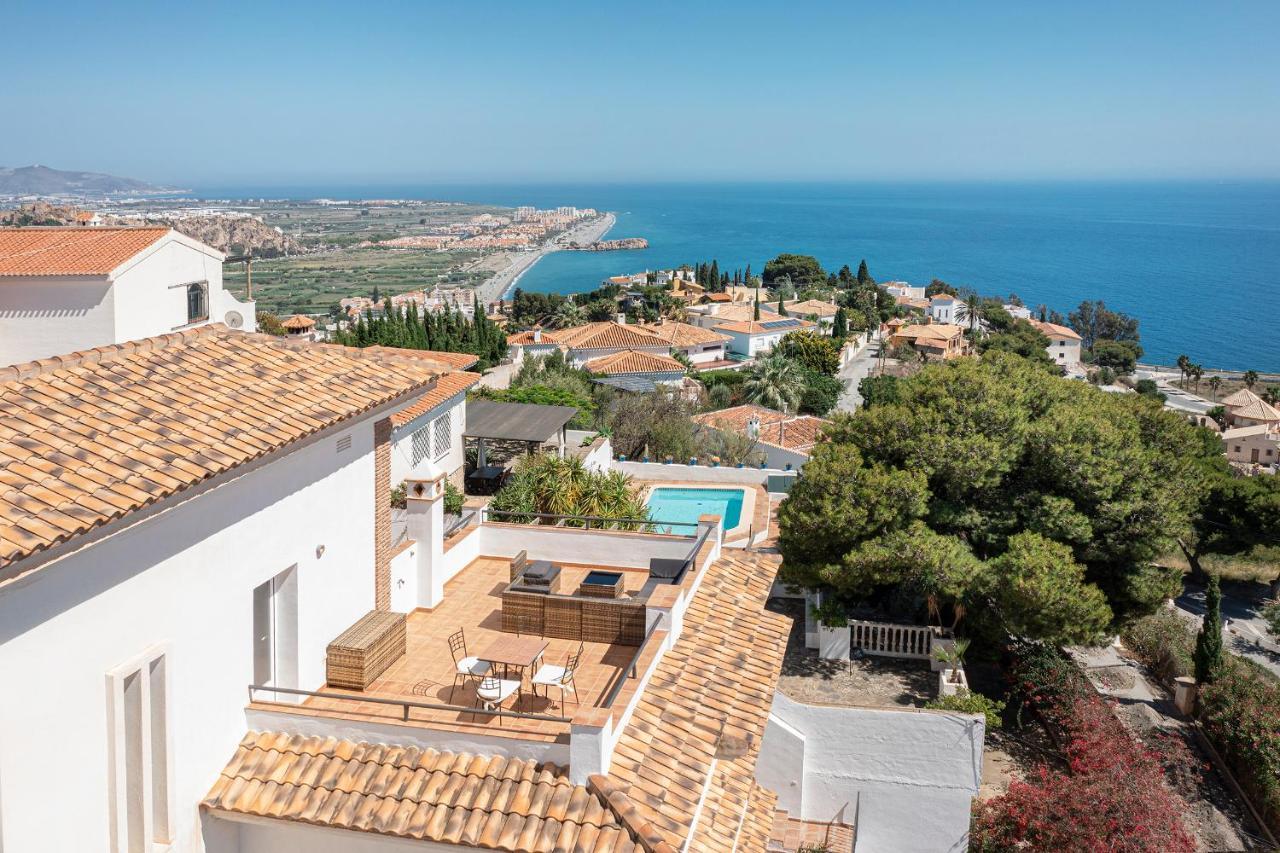 Villa La Colina With Heated Pool And Jacuzzi Salobreña Buitenkant foto